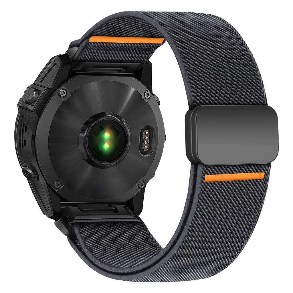 Magnetic Nylon Band For Garmin Fenix 8 7 Pro 7S 6X 6 5Plus Venu 3 Tactix 7 bracelet correa Fenix 8 7x 26mm 22mm Quick Fit Strap
