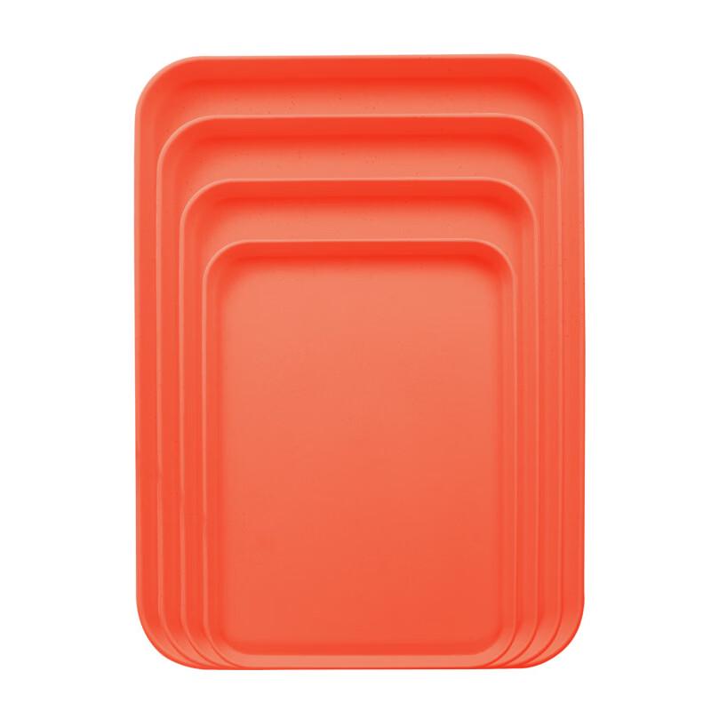 Wheat Straw Rectangular Serving Tray