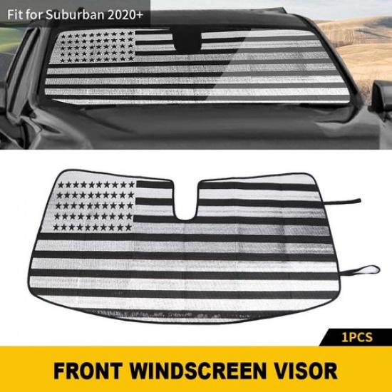 Складной солнцезащитный козырек на лобовое стекло, защита от солнца, тепла, УФ для Suburban Tahoe YUKON +