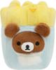 Set di peluche a forma di hamburger MF90801 San-X (Rilakkuma, Korilakkuma, Chiroikoguma)