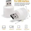 1/10 Stücke Mini USB Nachtlicht Warmweiß Augenschutz Buch Leselicht USB Stecker Computer Mobile Power Lade LED Nachtlampe