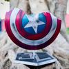 Battle-Damaged Captain America Shield Replica: Avengers Collectible - 22" Aluminum