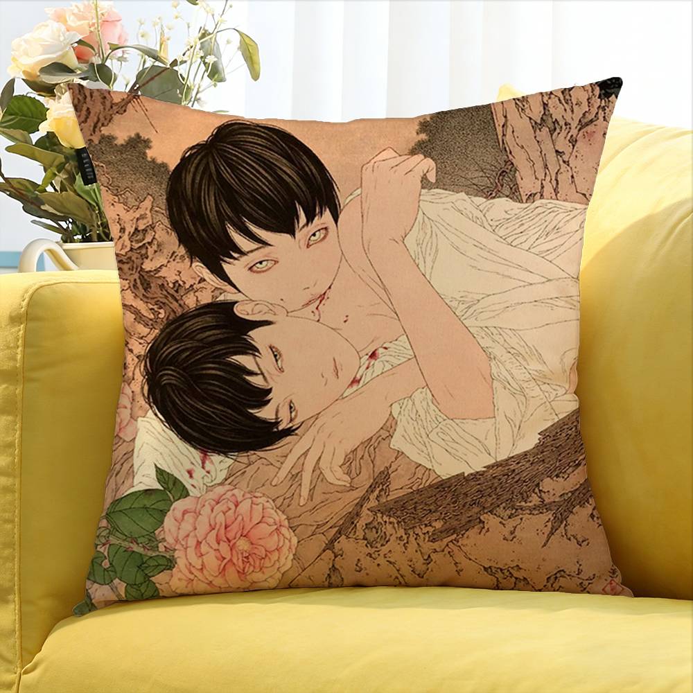 M-Maiyaca Takato Y-Yamamoto Various Sizes Square Pillow Case For Car Home Bedchamber Decor