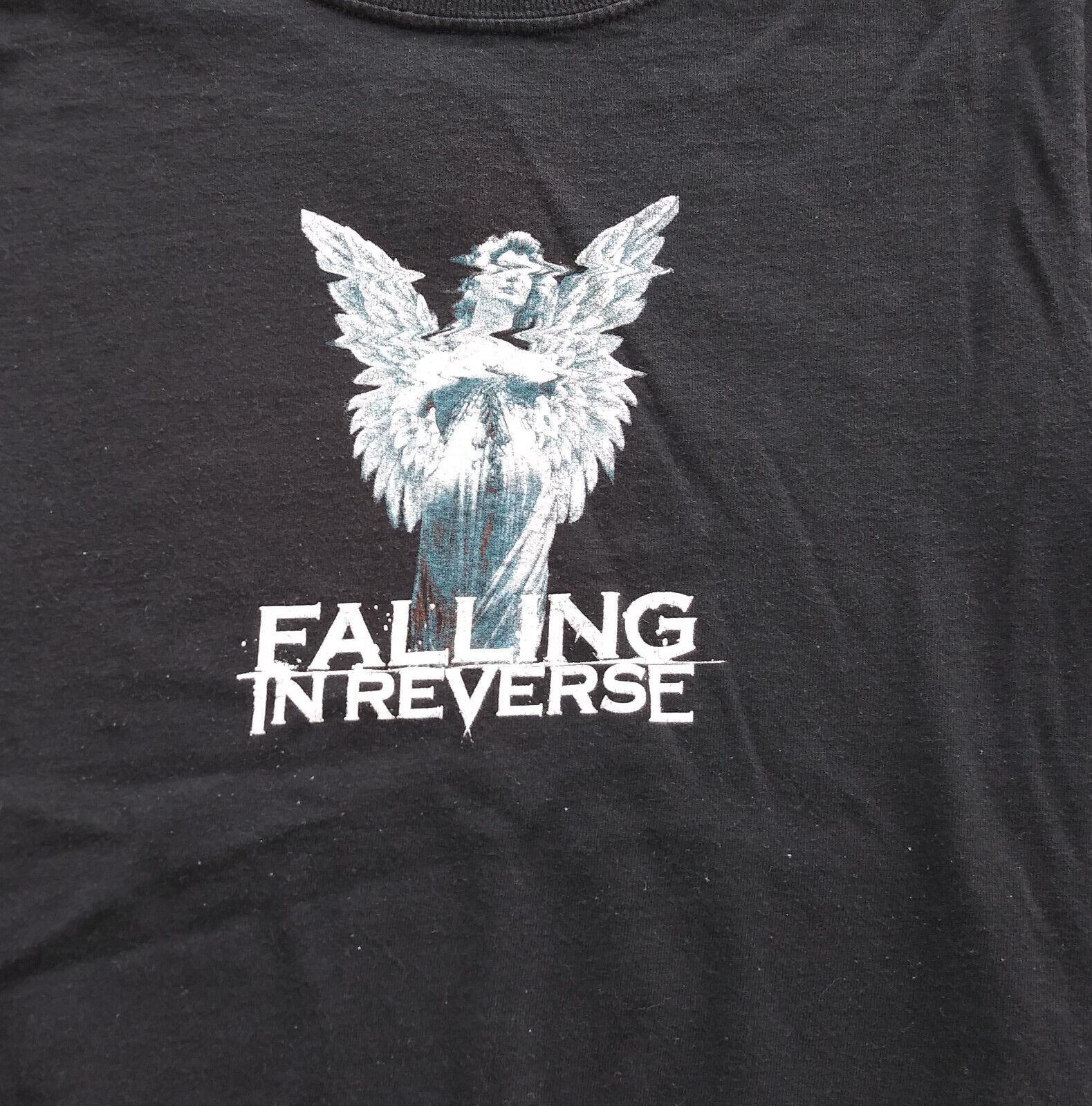 

Falling In Reverse Band Tour Black Album Unisex Shirt Adult Tee GE051 5XL різнокольоровий