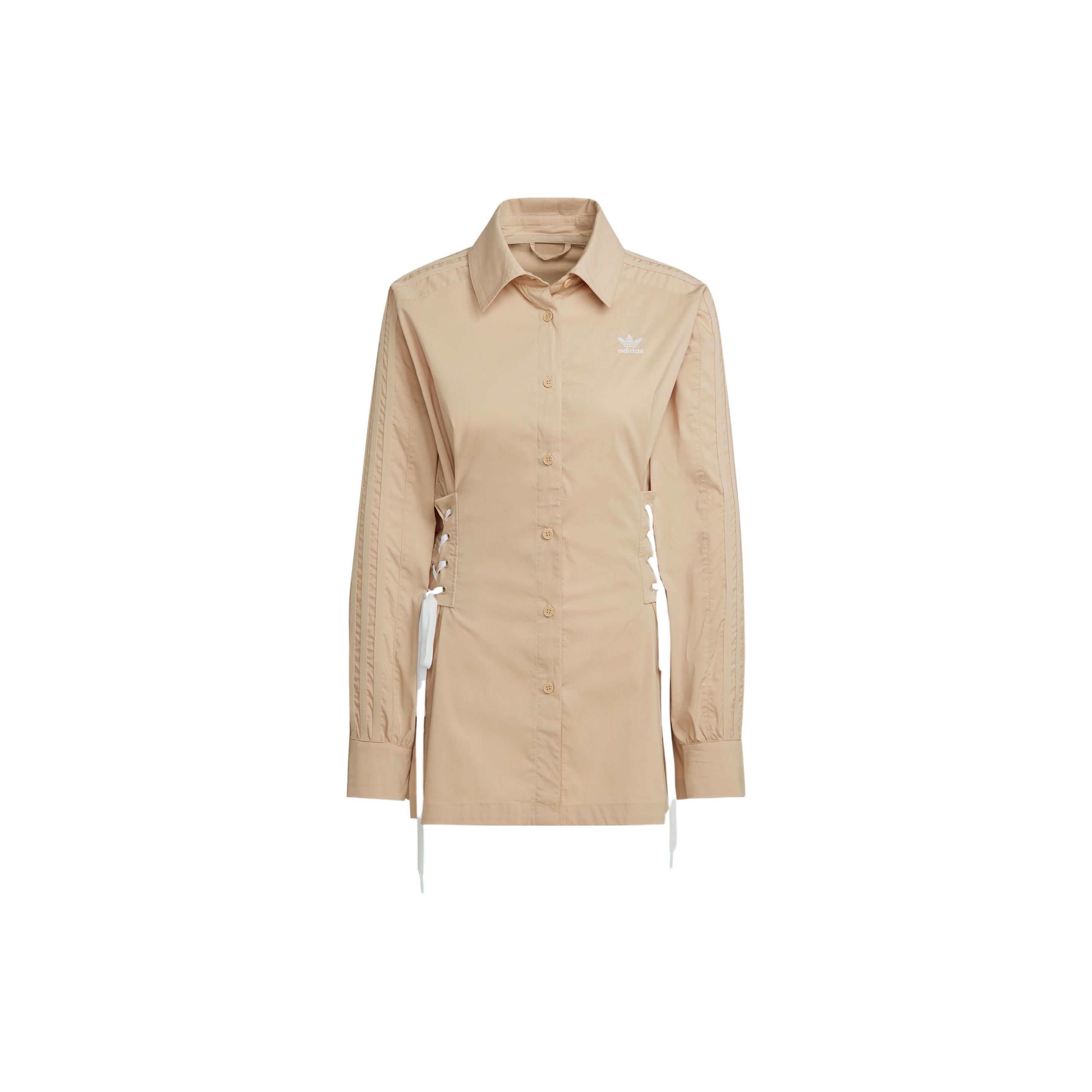 Adidas Originals Always Original Shirt Women Khaki HK5081 M-L