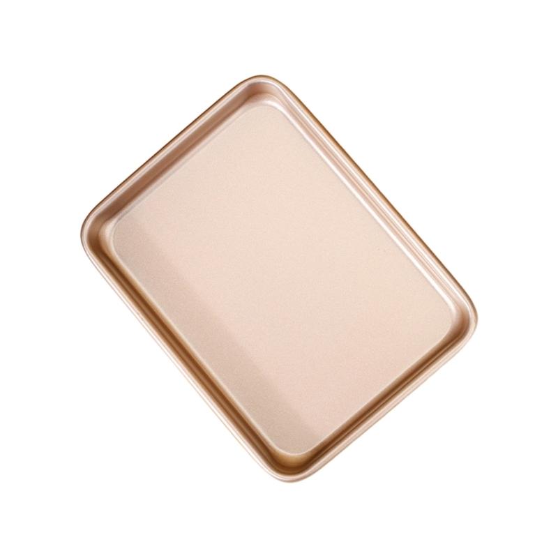 Strong Rectangular Cookie Sheet With Heat Responsive Design Baking Tray Oven Safe Cooking Pan Ideal For Home Users