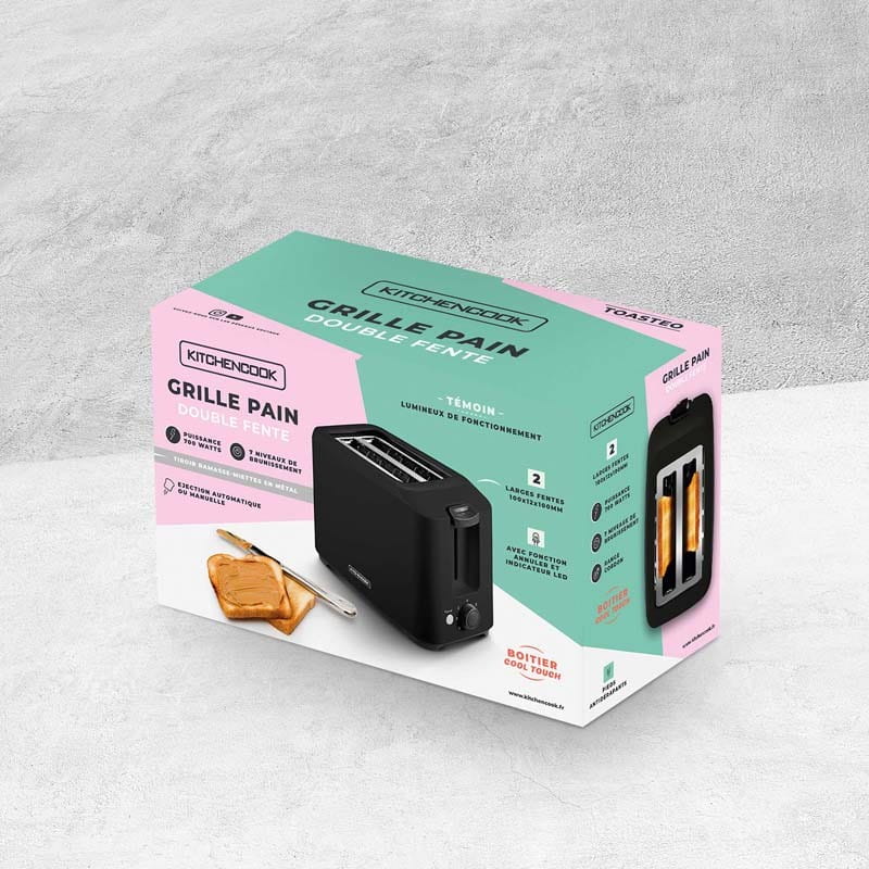 Kitchencook toasteo 2-slice toaster
