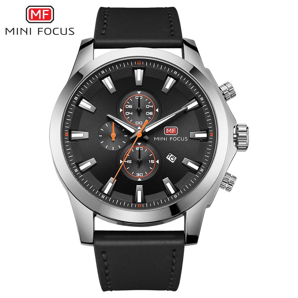 

Лучший бренд класса люкс с коробкой, мужские часы, мужские часы, модный календарь, водонепроницаемые, MF0082G, мужские кварцевые часы