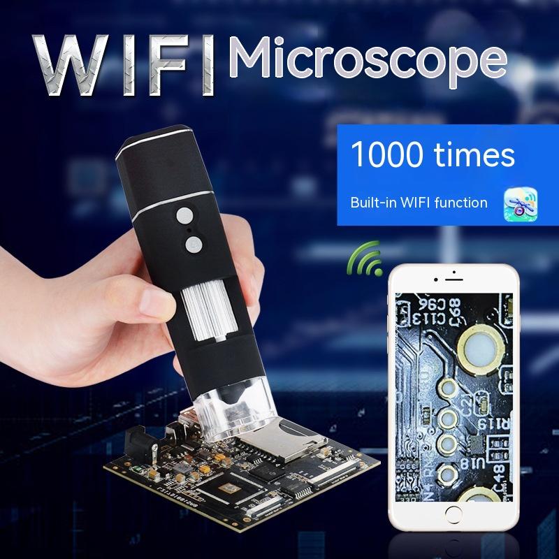 Hd 7-Inch Screen Electron Microscope Dm4 Microscope 1600X Wifi Handheld Portable Microscope