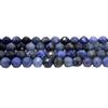 2-4mm Faceted Blue Stone Round Beads for DIY Jewelry Making – Bracelets and Necklaces