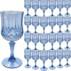 12/24PCS Shatterproof Tall Plastic Champagne Flutes Reusable Wine Glasses for Wedding Party Outdoor Picnic  Drinkware Decoration