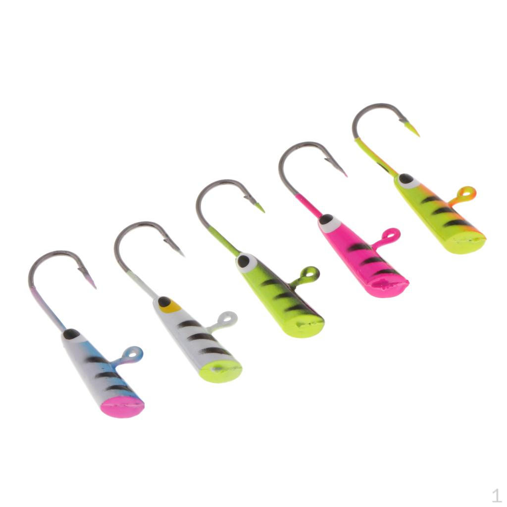 

5шт искусственный рыболовный крючок с