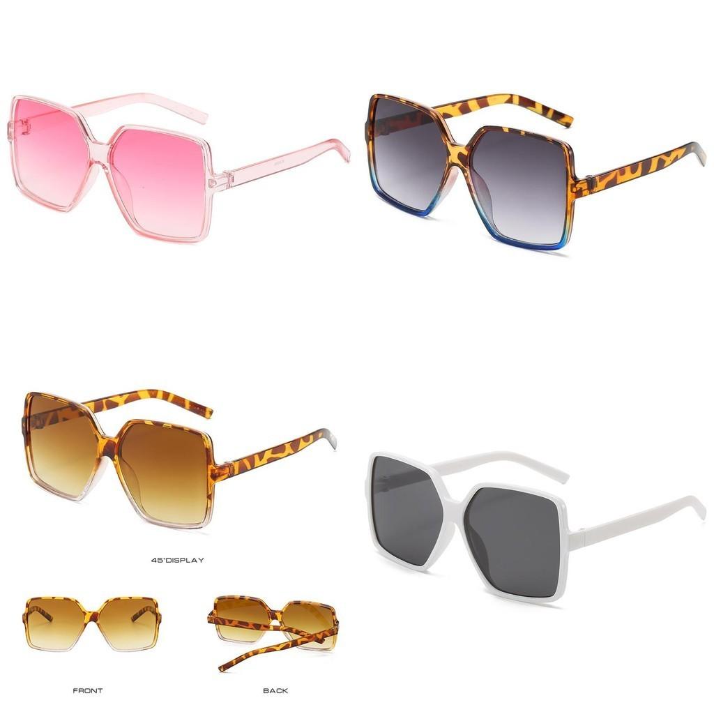 Fashionable Women's Oversized Square Sunglasses With Durable Ac Lens For Outdoor Glam