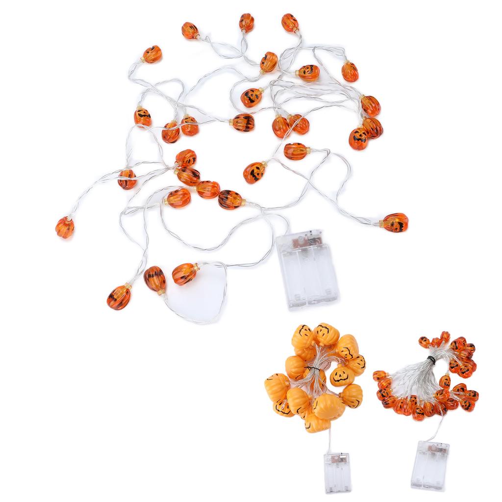 Pumpkin Lights String Halloween LED Decoration Holiday Decorative Lantern for Indoor Indoor
