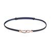 New Adjustable Women's Circle Buckle Belt, Thin Belt, Sweet Dress, Belt Buckle, Versatile Hook Buckle