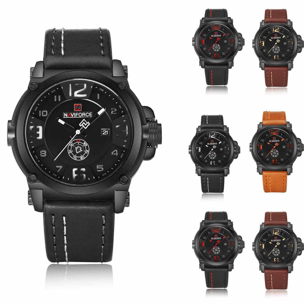 Men's Waterproof Luminous Running Alarm Clock Watch