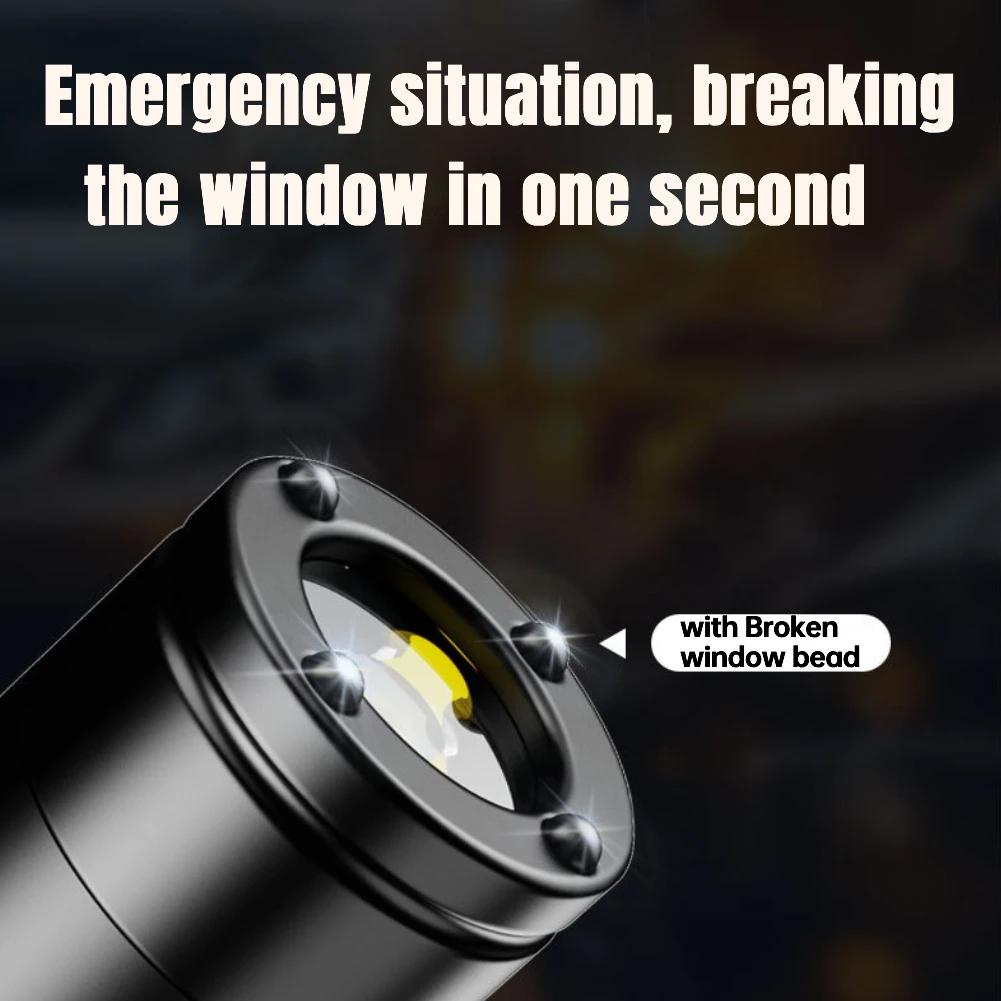 Taclite Mini Flashlight W/Hat Clip Portable USB-C Rechargeable Flashlight 300mAh Work Inspect Light Magnetic Outdoor Micro Tools