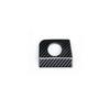 For Ford Mustang 2015- Steel Carbon Fiber Co-Pilot Storage Box Bowl Trim 1PC