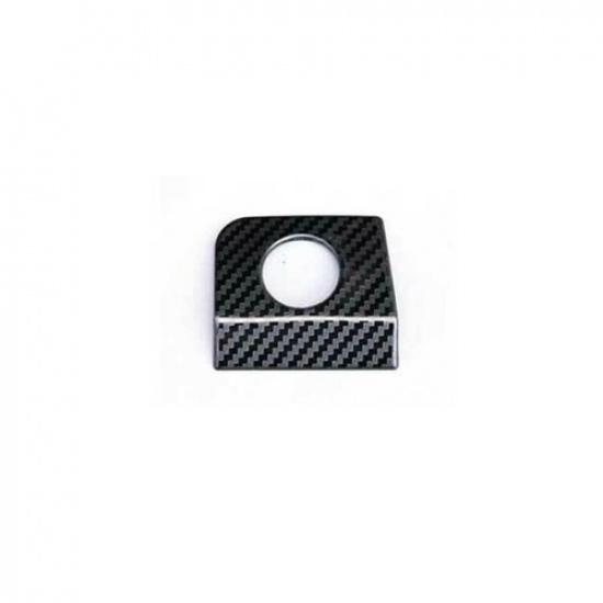 For Ford Mustang 2015- Steel Carbon Fiber Co-Pilot Storage Box Bowl Trim 1PC