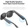 Bluetooth Smartbrille Sonnenbrille Blaulichtfilter UV Bluetooth Kopfhörer KI Audiobrille kann Anrufe tätigen
