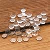 50 pezzi/lotto Cabochon di Vetro Trasparente Rotondo Piatto Posteriore da 8MM, Alta Qualità, Promozione Sottocosto!!!(Z2-01)