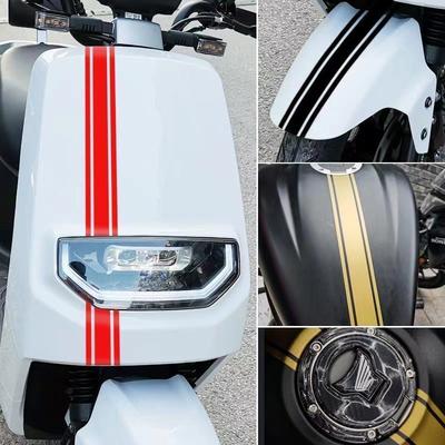 50cm Motorradaufkleber Kraftstofftank Verkleidung Vinyl Wasserdicht Streifen Pinstripe Aufkleber Motocross Moto Karosserie Styling Dekorationen