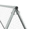 Chicken Coop Silver 200 x 100 x 190 cm Galvanized Steel