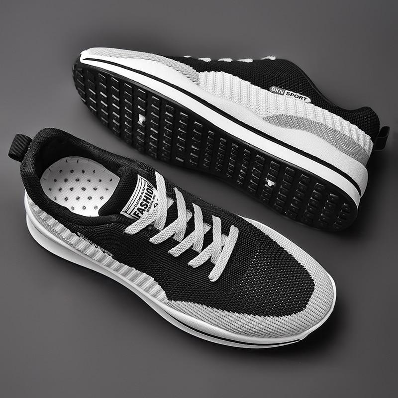 Light Man Running Shoes Fashion Casual Mesh Breathable Sports Shoes Men Sneakers Male Jogging Footwear