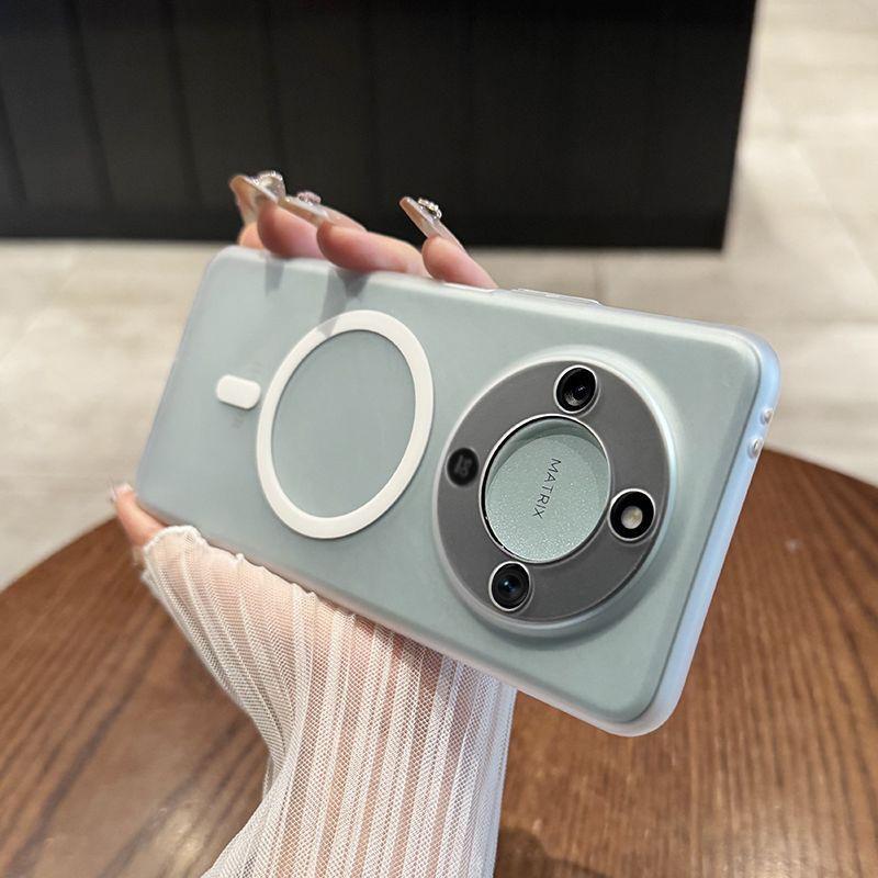 Applicable To Huawei Mate80 Magnetic Mobile Phone Case Matte PC Hard Case Pura90 Ultra-thin Honor 600 Protective Case