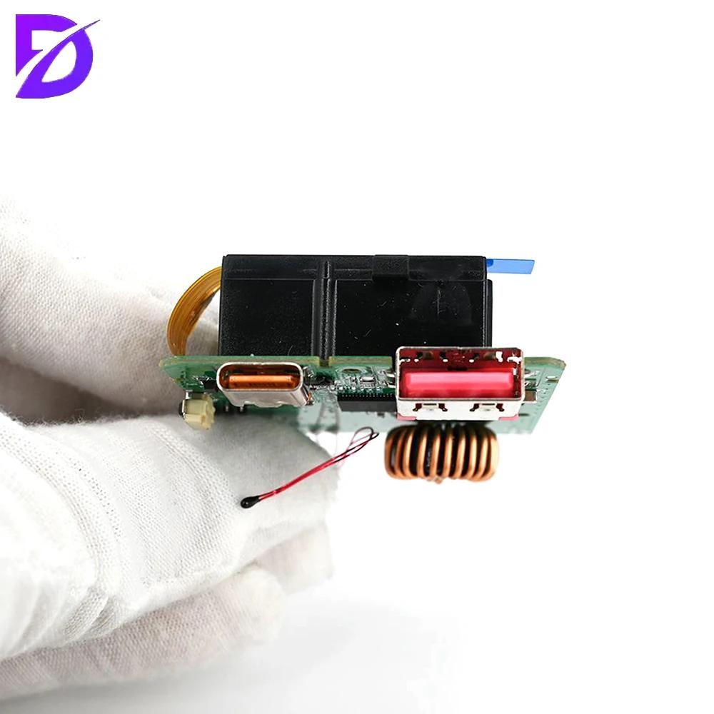 High-Power PD 100W Fast Charging Module 4S Battery Protection Board TFT Color Screen Digital Display Power Bank Mainboard