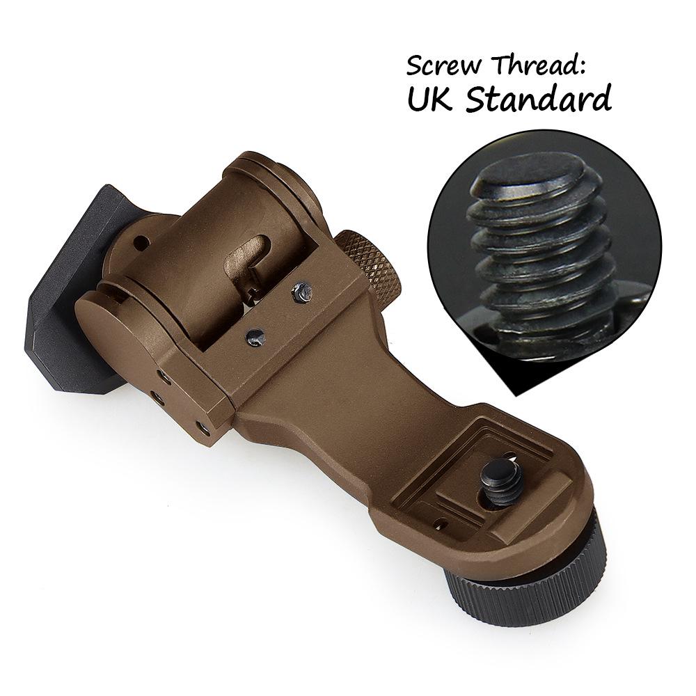 PVS-14 J-Arm Aluminum Night Vision Goggles Bracket