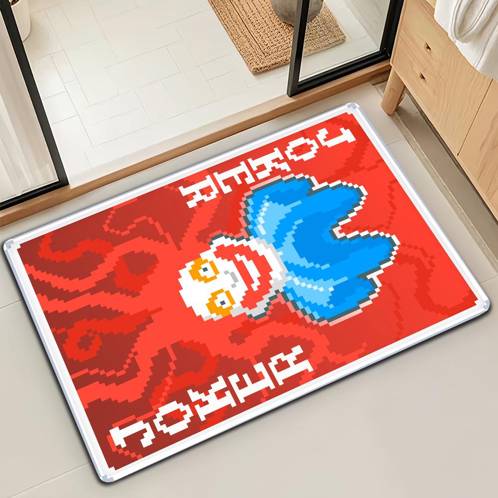 

Игровой Кавайный Коврик для Двери B-Balatro Микрофибра Декоративный Универсальный Коврик для Двери Ванной Фланелевый Напольный Коврик Быстросохнущий Впитывающий Нескользящая Подошва 40cm x 60cm