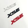 3D Metal SE XSE Logo Rear Trunk Emblem Badge Decals Sticker For Toyota Camry Sienna Highlander Corolla Car Styling Accessories