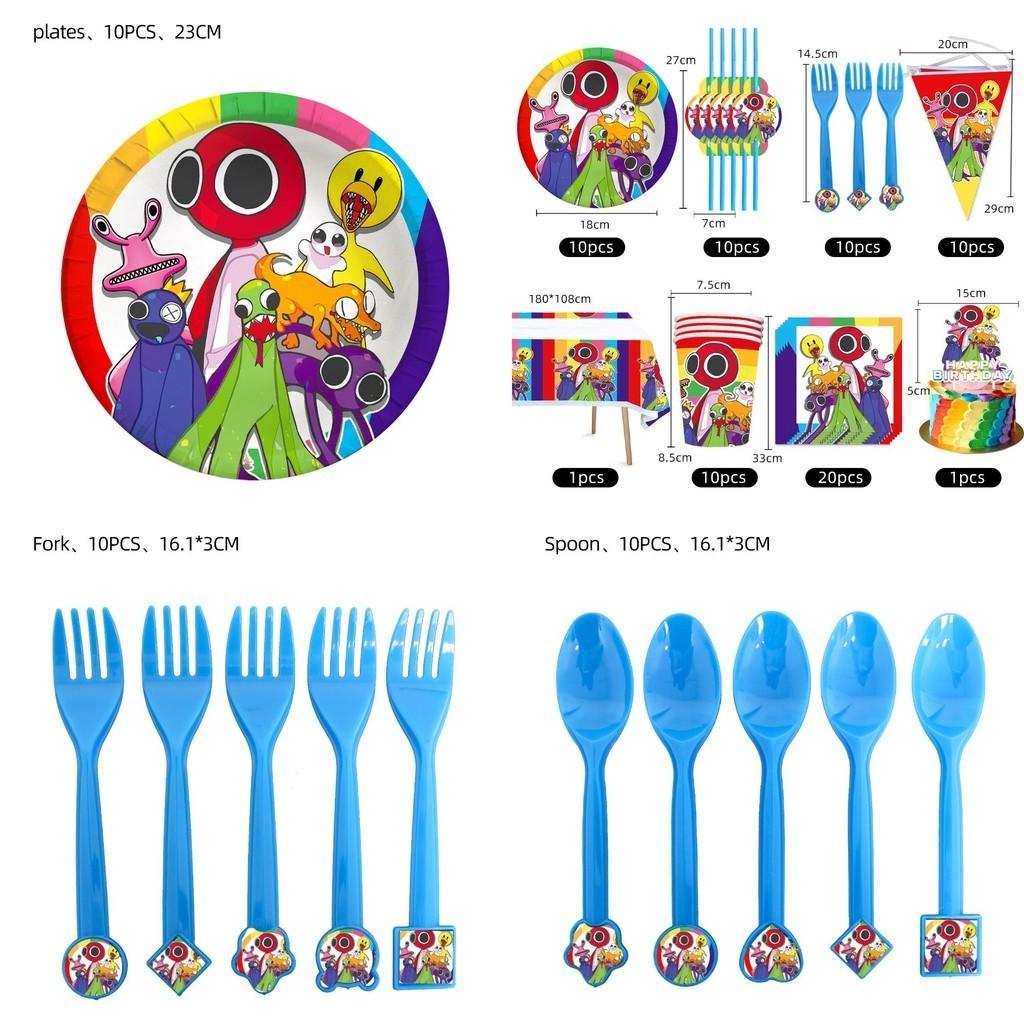 Fournitures de fête Roblox Rainbow Friends Pour une célébration d'anniversaire inoubliable
