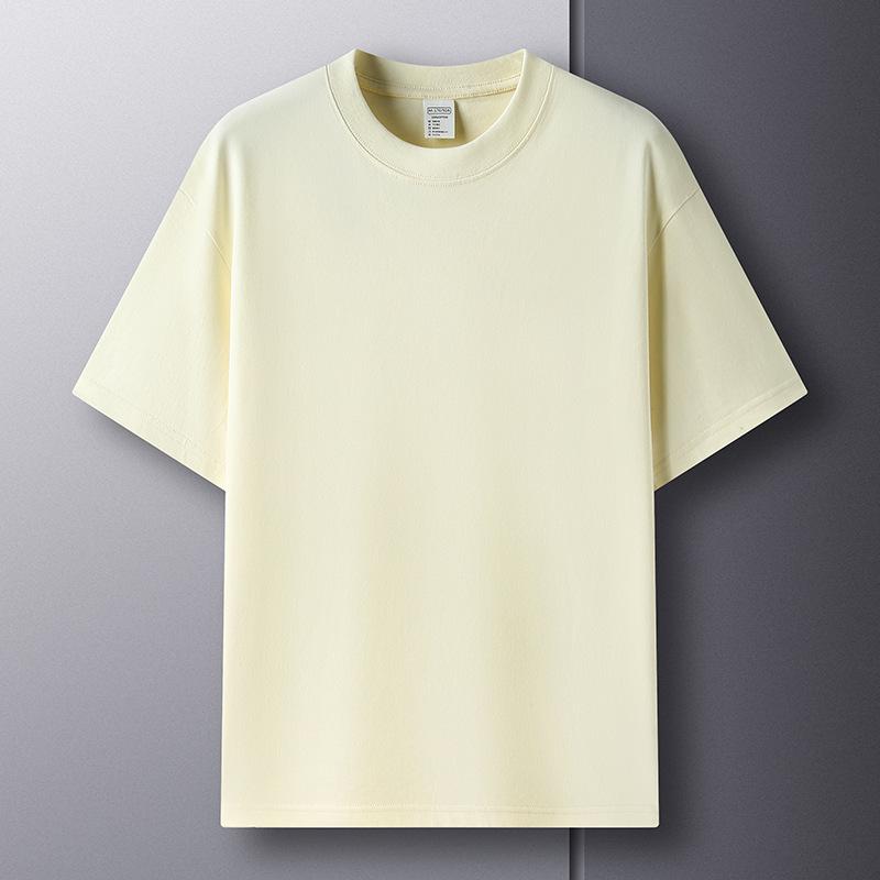 

Summer Men s Short Sleeve T-Shirt Cotton Versatile Premium Bottom Shirt Men s Crew Neck Cotton Top 3XL