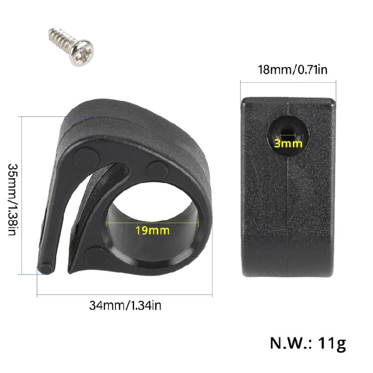 2Pcs Finger Quickly release Lever Replacement Folding Wrench Spanner Buckles Button Protect Hook for Electric Scooter Part