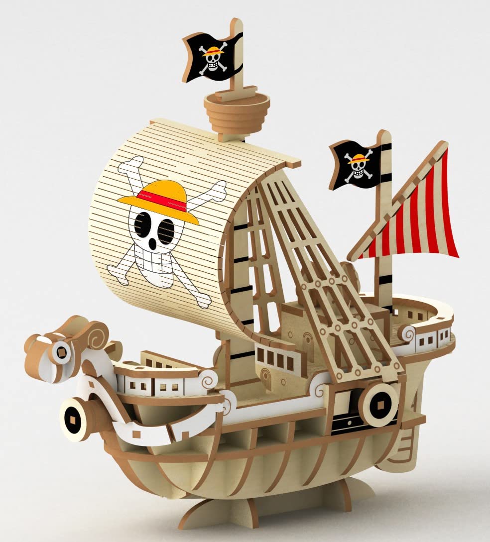 

Azone Wooden Puzzle ONE PIECE Going Merry 2022 ки-гу-ми
