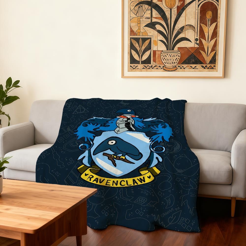Coperta Classica Film H-Harry P-Potter Super Calda Confortevole Peluche Coperta Plaid Bambino Casa Divano Camera da Letto Regalo