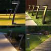 1/4/6 Stück Solar LED Licht Gartenleuchten Außenbeleuchtung IP65 Wasserdicht Rasenweg Scheinwerfer für Hof Einfahrt Gehweg Terrasse Dekoration