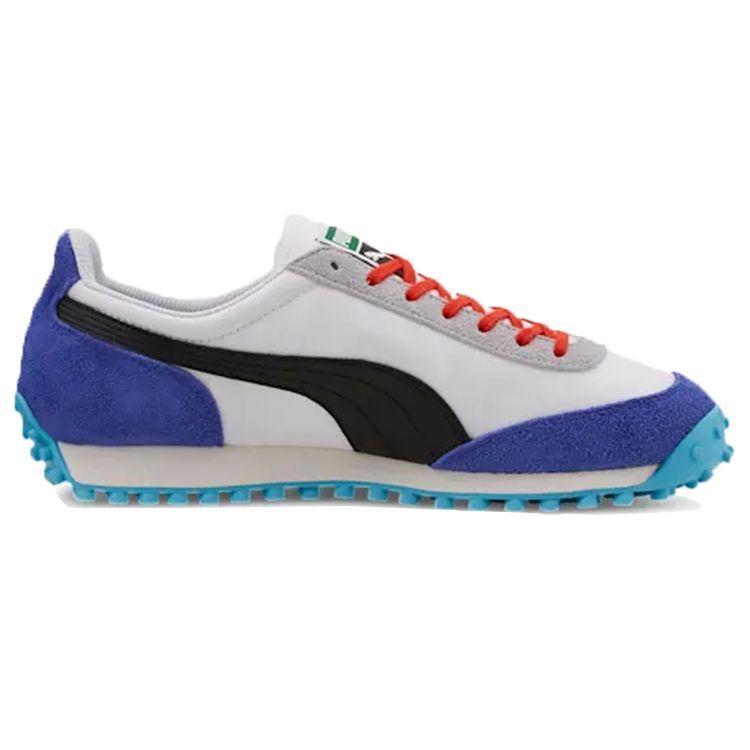 Puma Fast Rider Unisex White Dazzling Blue 372837-01