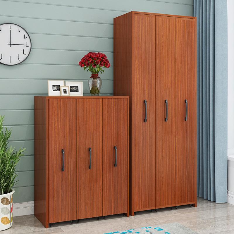 Mobile Dustproof Bookshelf: Sliding, Wheel-Equipped, Drawer-Type Storage Cabinet