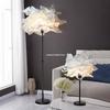 Cloud Straight Tube Floor Lamp with Paper Lampshade for Living Room and Bedroom Atmosphere