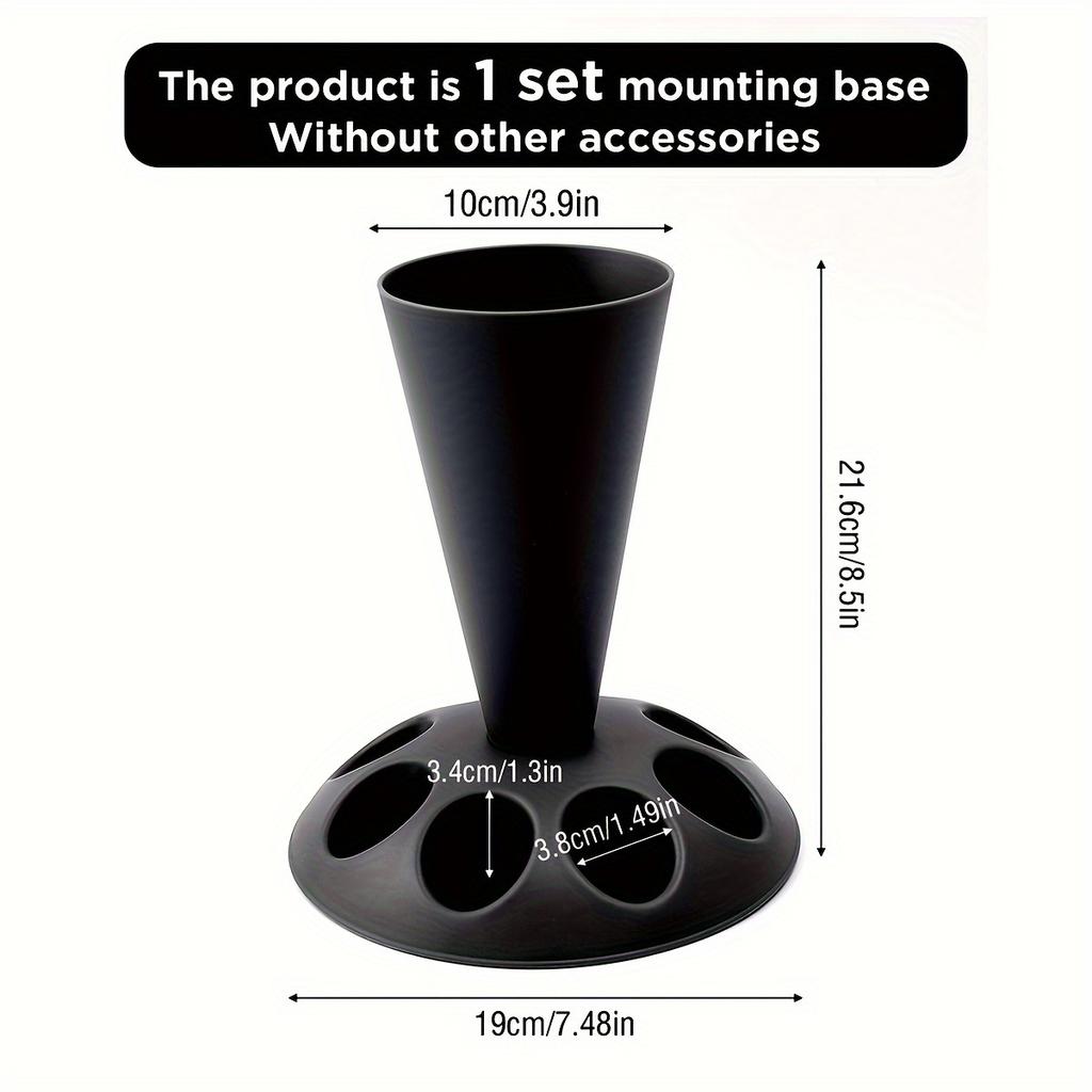 1 Set Cake DIY Piping Stand, Home Cream Piping Bag and Nozzle Decoration Display Rack, Kitchen Baking Storage Tool