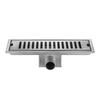 304 Steel Floor Shower Drain Filter Bath Drain Caniveau Pour Douche Square Channel Drain Deodorant Grill Floor Drains