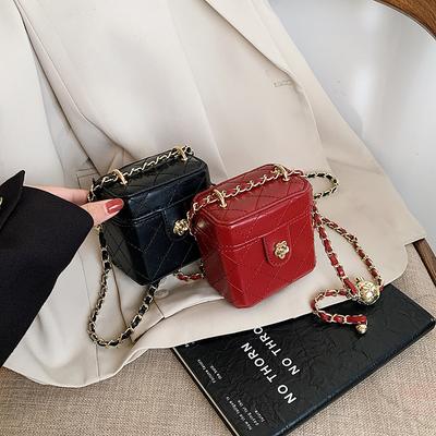 Neue Mini Kinder Goldene Kugel Box Tasche Crossbody Eltern-Kind Accessoires Kleine Tasche Damentasche