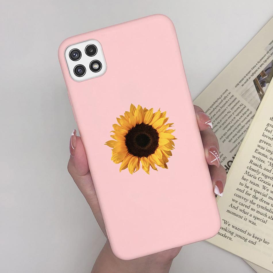 For Samsung Galaxy A22 A22s F42 5G Case Cute Avocado Silicon Back Soft Phone Cover For Samsung A 22 A 22s F 42 5G Colorful Shell