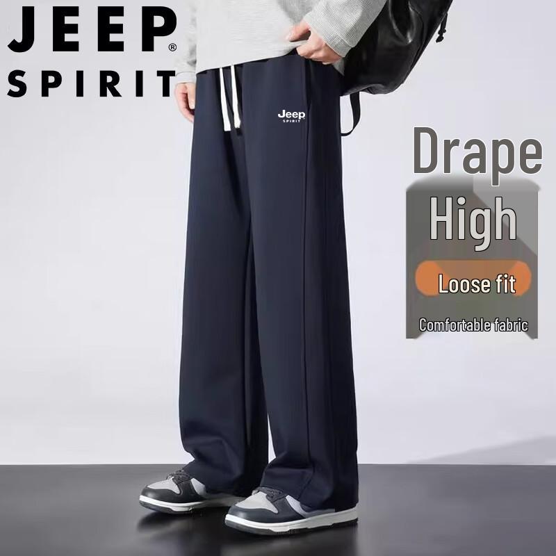 JEEP SPIRIT Men's Spring Autumn Casual Sports Pants