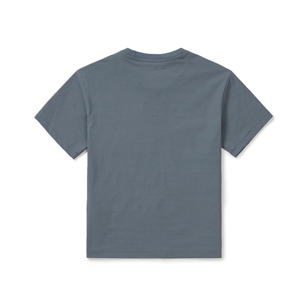 SNOWPEAK Kids Air Quick-Dry Short-Sleeve T-Shirt Pastel Blue (S25MKTTS92)