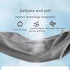 1pc Memory Foam Seat Cushion Set - 2-in-1 Lumbar & Seat Pillow for Office/Car,Grey & Black, Holiday Gift for Back Pain Relief