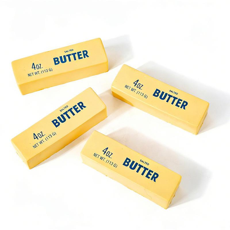 Butter Squishy Slow Rising Fidget Toys Novelty Stress Relief Butter Squeeze Toy for Adults & Kids Party Favors Gift Sensory Toy